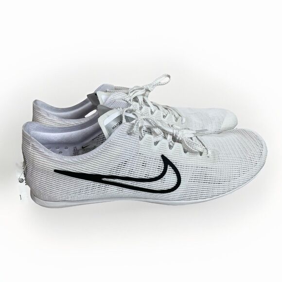 Nike Zoom Mamba 6 Track Field Spikes DR2733-100 White Black Men Sz 8.5 W/ Wrench main image 6